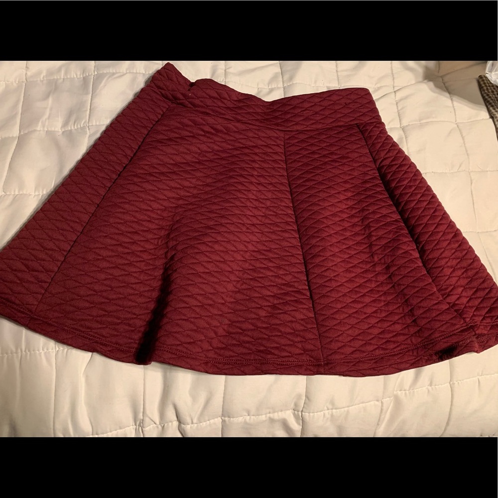 Maroon skirt 🌺